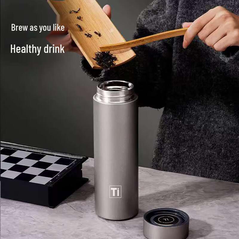 ZHOUYUEHENGSHENG Antibacterial Titanium Insulated Mug 500ml