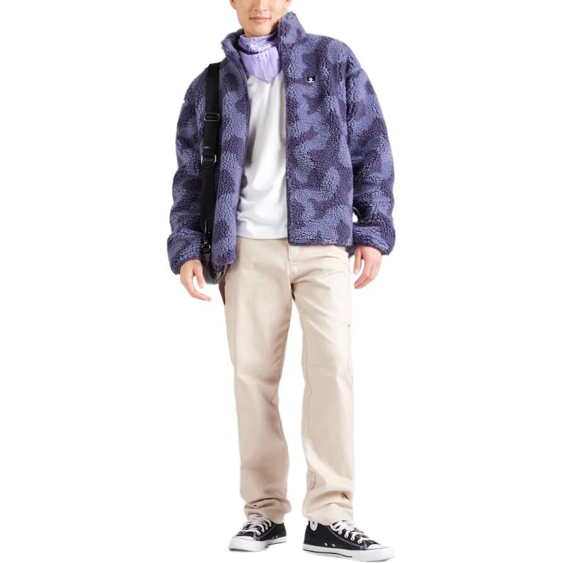 Converse Full Zip Sherpa Pullover 10027087-A01