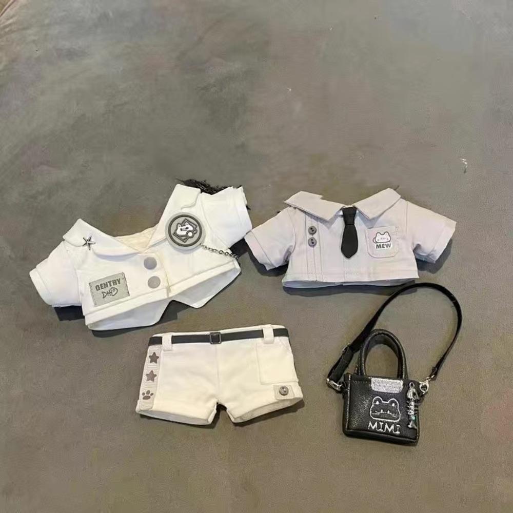 Uniform Plush Doll Clothes Hoodie No Attribute Doll Clothes Cotton Doll Clothes  Children's Gift