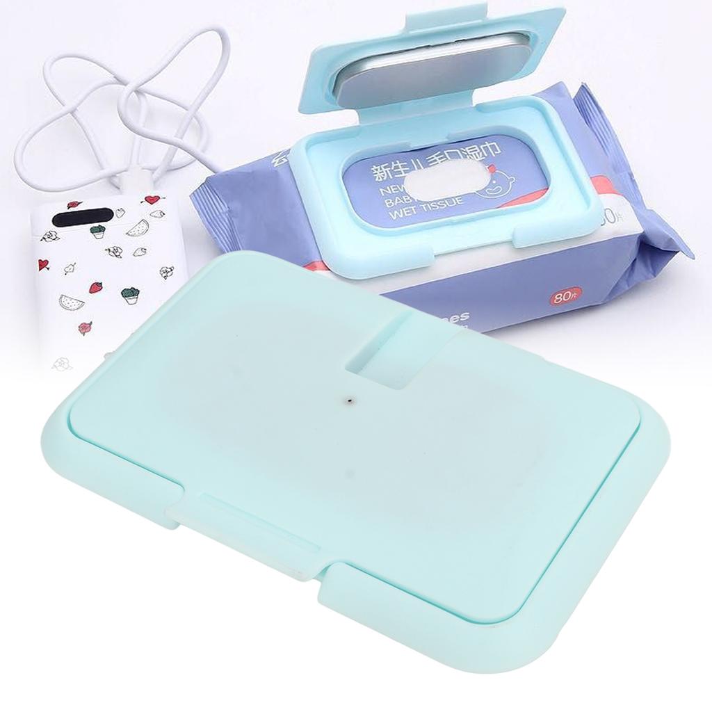 Baby Wipe Warmer Portable Constant Temperature Wet Wipes Dispenser Keep Wipes Moist Warm for Babies