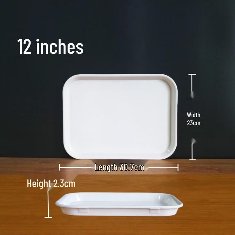 Jing Zhou Yuan Melamine Serving Trays 50-pack