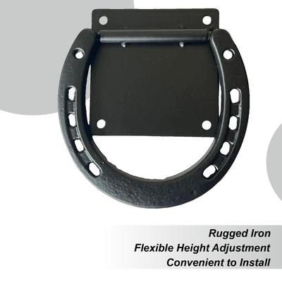 Horse Tie Up Ring Horse Tie Down Ring Wall Mount Barn Supplies With Expansion Screws For Stable Stall Riding Area Pasture Animal