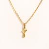 Charms Heart Initial Necklaces for Women,Gold Plated Letter Pendant Necklace, 26 Capital A-Z Stainless Steel Jewelry