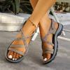 Buty Retro, Buty Dużego Rozmiaru, Sandały, Buty Codzienne, Buty Damskie
