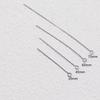 200Pcs/set Useful Metal Eye Pins Mini 35-70mm Beading Needles DIY Craft Head Pins Bracelet Jewelry Making