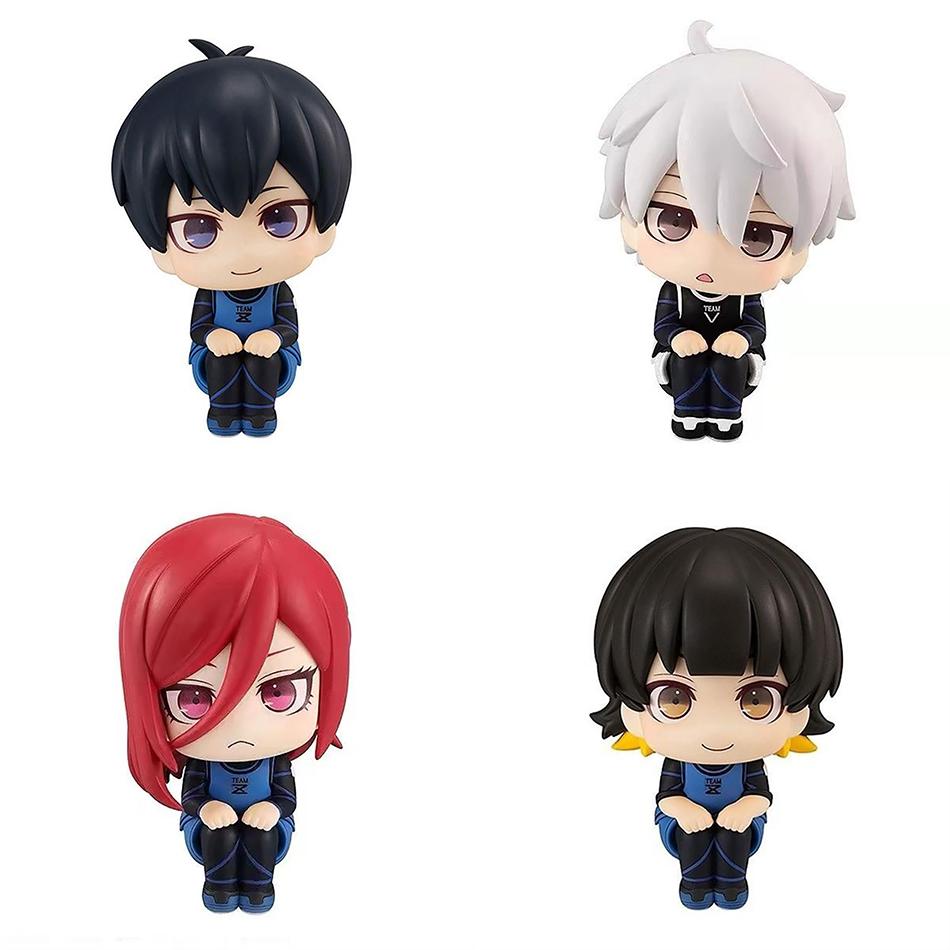 10Cm Blue Lock Action Figures Isagi Yoichi Bachira Meguru Anime Figure Q Version Figurine Pvc Collectible Model Decoration Toys