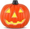 Halloween Pumpkin Lights Plastic Jack O Lantern Table Decor For Home Party Style A