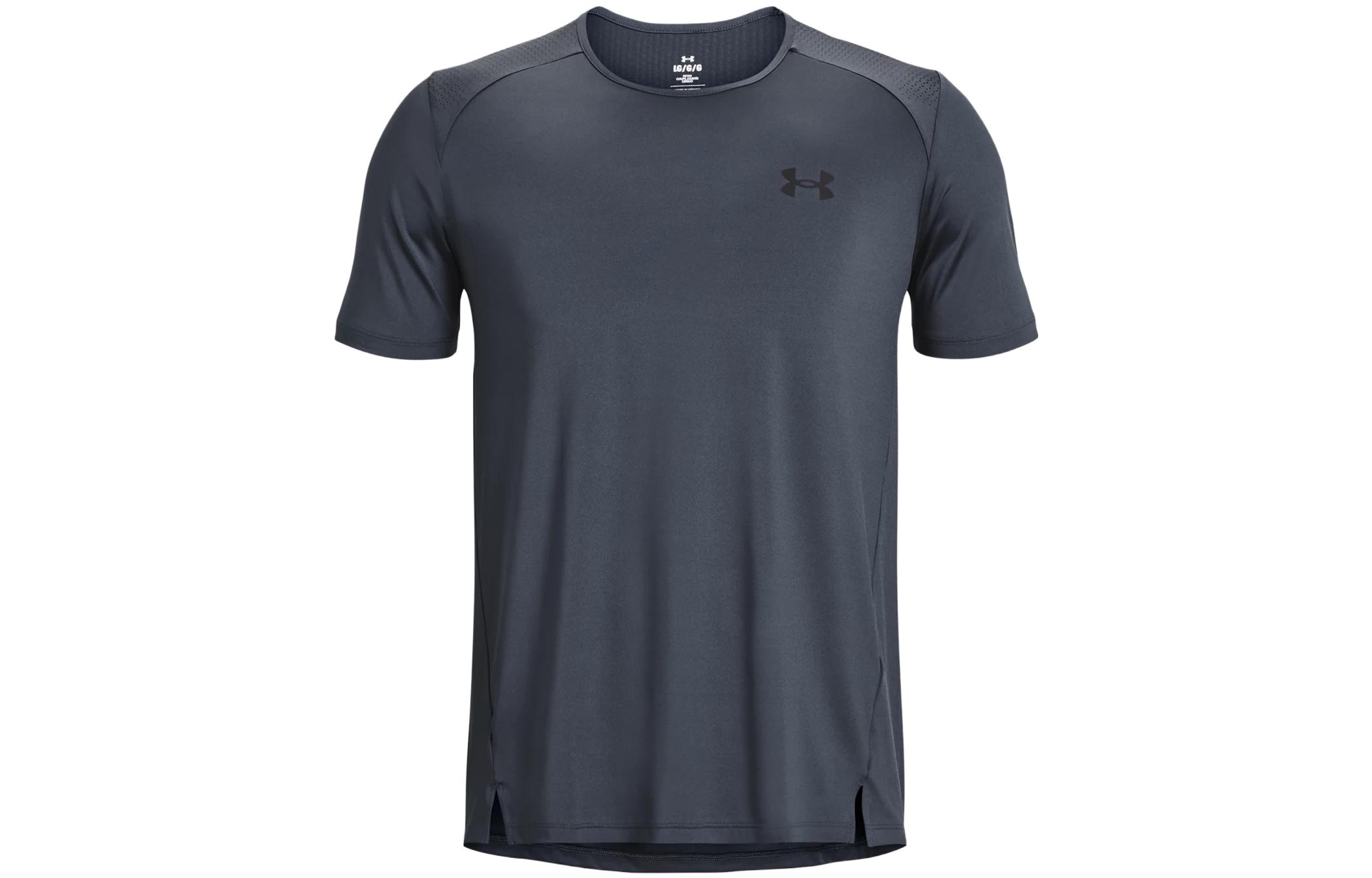 Under Armour T Shirt Men s Downpour Gray 1376785-044 M