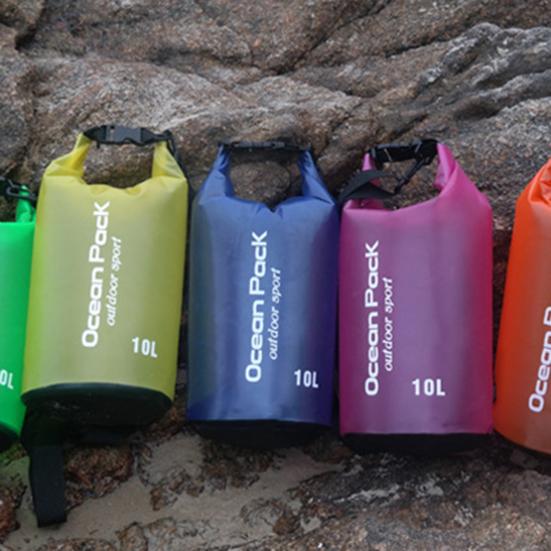 2/5/10/15/20L Rafting Bag Foldable High Capacity Leak-proof PVC Waterproof Dry Bag Pack Sack