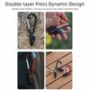40Pcs Plastic Alligator Tent Clips Anti-Skid Awning Tarpaulin Clips  Outdoor Camping