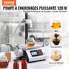 Liquid Filling Machine, 50-5000 g Weighing Capacity, Automatic Bottle Filler Machine Bottling Machine Gear Pump Digital Control for Honey, Oil, Wine,