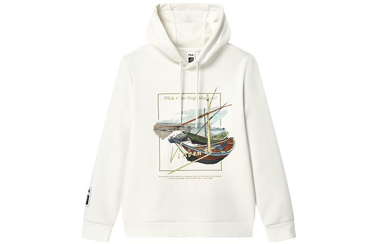 Men's Sweatshirt FILA Van Gogh Museum 2.0 Sweatshirt Men's Cloud White