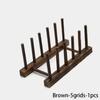 Multifunctional Drain Rack Bowl Dish Storage Rack Household Wooden Drain Rack Kitchen Bowl Dish Drain Rack Plate Storage Rack