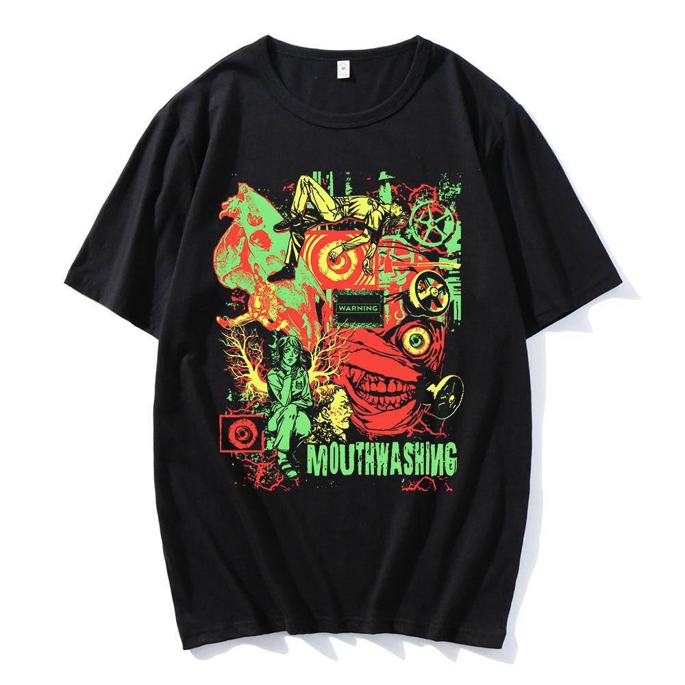 

Come To Daddy Game MOUTHWASHING T-shirt Pony Express Ringer Graphic Tshirts Unisex Streetwear Loose Men Women Clothing O-neck XS