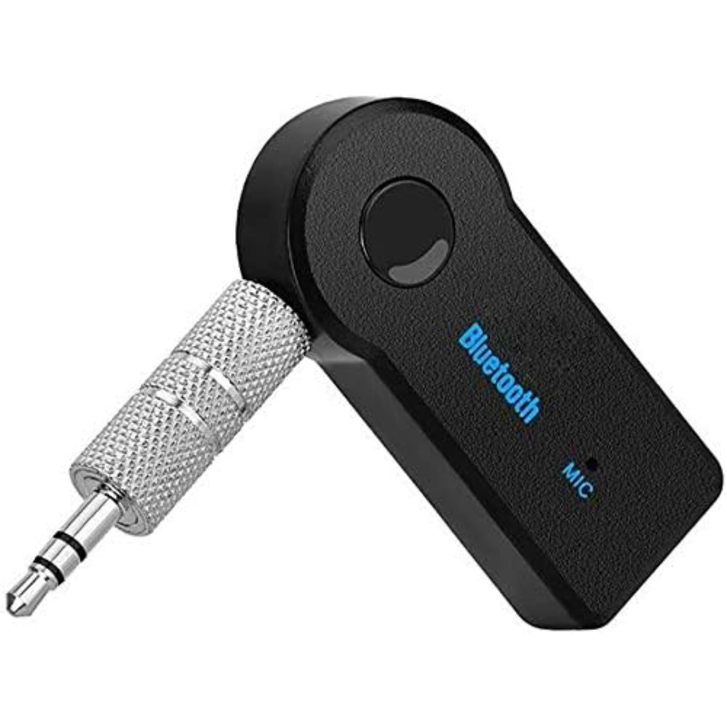 Bluetooth Receiver 5.0 Wireless Audio Receiver, 3.5mm Jack  car Audio/Wired Headset/Home Stereo System Compatible, can be Connected to Smartphone чёрный