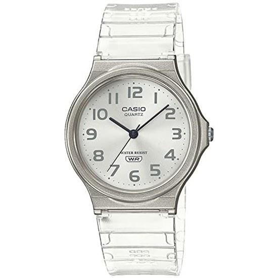 Casio wristwatch Collection MQ-24S-7BJF unisex clear white