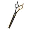 All-Steel Pet Grooming Scissors Set - Includes Curved Dog Hair Cutting Scissors