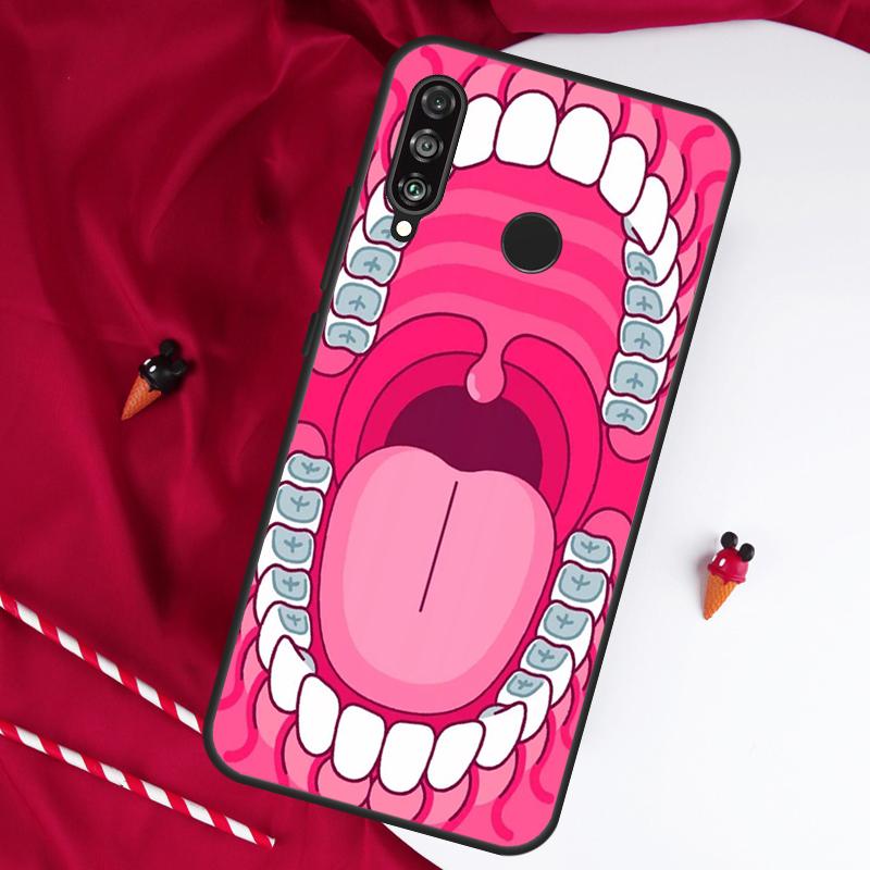 Dentist Tooth For Huawei Nova 7i 8i 11i 12i 12s 10 9 SE Y90 Y60 Y70 Y72 Y61 Y91 P60 Pro P30 P40 Lite Case