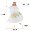 Cute Girl Angel Christmas Pendant Mini Christmas Tree Ornaments Ballerina Tree Hanging Ornaments for Christmas Party Decorations