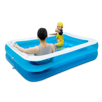 Smilemoon LargeMedium Inflatable Pool for Indoor Use, Leak-Proof, Foldable, for GardenOutdoorHomeKids' Water PlayLawn Play, 200 X 150 X 50 Cm, PVC