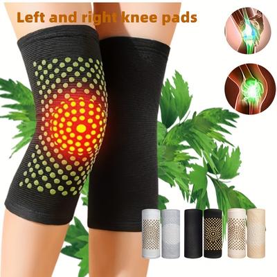 2 Stück Knieorthese, selbsterhitzende Unterstützung Knieschützer Knieorthese warm für Gürtel Kniemassagegerät