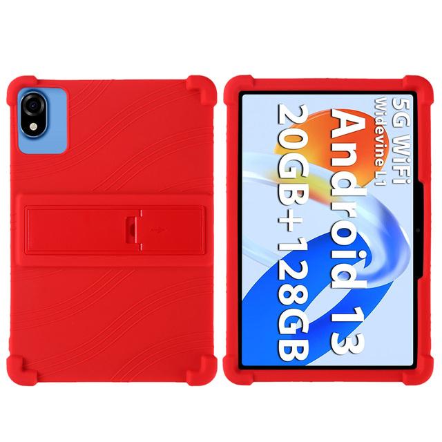 

Adjustable Stand Case Universal for Doogee T10W U9 U10 Pro T10 T10S T10Pro 10.1 inch Soft Silicone Tablet Cover Shockproof Funda U9-U10-U10 Pro красный