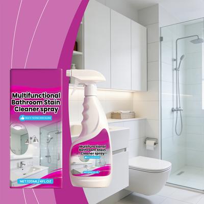 Toilet Cleaning Spray, Bathroom Cleaner Limescale Tile Toilet Universal Efficient Cleaning One Spray,120ml