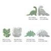 Dinosaur Candle Molds, Animal Theme Resin Molds for DIY Candle Soap Gypsum Ornaments Cake Fondant Decorations Baking