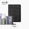 2026 Retro Crazy Horse Leather Passport Holder - Genuine Leather Travel Document & Ticket Holder for Men & Women