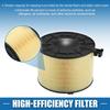 Ein ABSOPRO Motorluftfilter Nr. 8W0133843E/8W0133843B Luftstrom Ansaugfilter Passt für Au di A4 2.0L 2017-2020