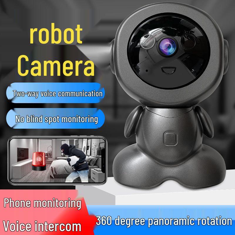 Inteligentna Bezprzewodowa Kamera Wewnętrzna V380 z Funkcją Obracania Głowicy