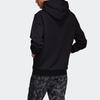 adidas Sweatshirts Men's Black Hooded Moderate Regular GD6022