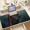 Japanese Samurai Mouse Pad Anti Slip Rubber Edge Locked Thickened Laptop Gaming Desk Mat