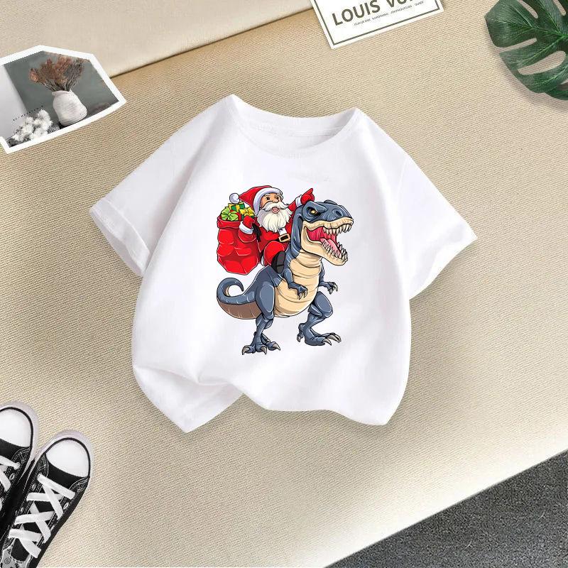 Kinder T-Shirt Niedliche Tiere Gedruckt Kinder 100% Baumwolle Oberteile 2-13J Locker Geschnitten Lässig O-Ausschnitt Kurzarm T-Shirt