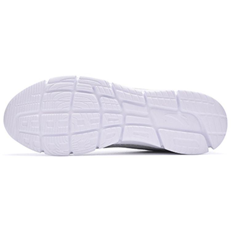 Anta Легкие дышащие амортизирующие спортивные туфли мужские кроссовки светло-серые — фото 6