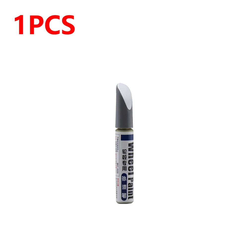 

1-5 шт. Ручка для удаления царапин с автомобильной краски Водонепроницаемая Автомобильная краска для спиц колесных дисков Маркерная ручка Кисть Краска Уход за шинами Автоаксессуары