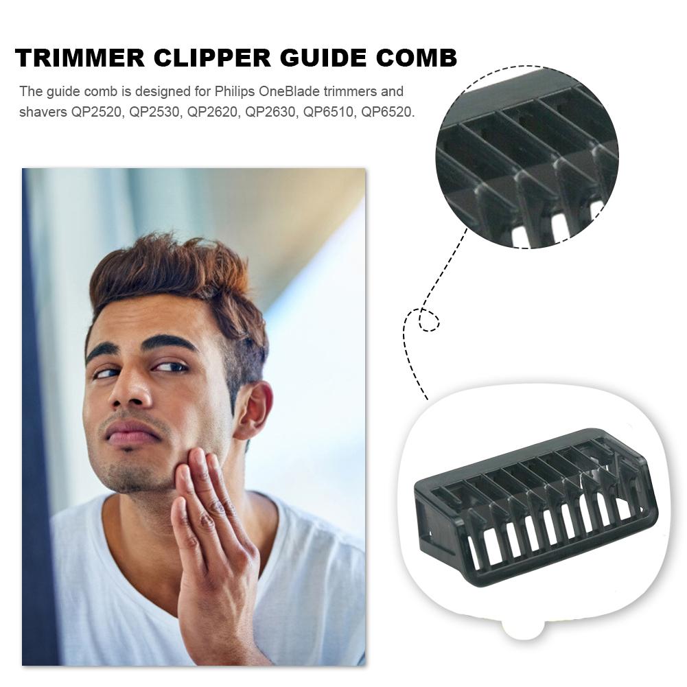 1-8PCS 1/2/3/5mm Attachment Comb Trimmer Clipper For Philips One Blade Razor Head Accessories Beard Cutting Guide Comb QP2520 Q