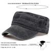 Baseball Washed Mens Top Flat Vintage Neutral Gender Women  Men For Caps Spring Autumn Outdoor Adjustable Casual Hats Sunscreen Hat Sports Cap