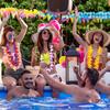 100/5pcs Hawaiian Artificial Flower Wreath Necklace Summer Tropical Beach Theme Party Garland Wedding Birthday Party Decoration