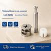 3-in-1 Assembly Screw Set for Furniture: 20 Sets of Connector Panels, Fasteners, and Eccentric Wheel Nuts for Wardrobes, Cabinets, and Beds.