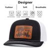 Men's Fashion Elk Skin Label Duck Tongue Hat Unisex Summer Sunshade Net Hat Street Hip Hop Adjustable Cowboy Baseball Hat