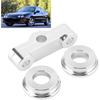 Acouto Shifter Bushing Kit Front Rear Shifter Bushing Kit Replace Aluminum Alloy Fit for Civic/Del Sol B16 B18 with B Series Engine