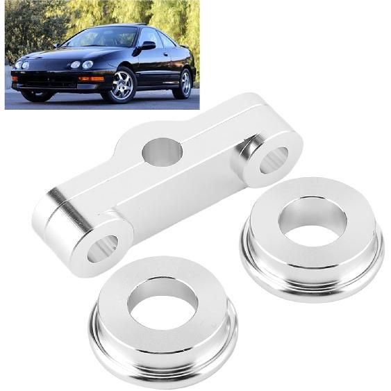 Acouto Shifter Bushing Kit Front Rear Shifter Bushing Kit Replace Aluminum Alloy Fit for Civic/Del Sol B16 B18 with B Series Engine