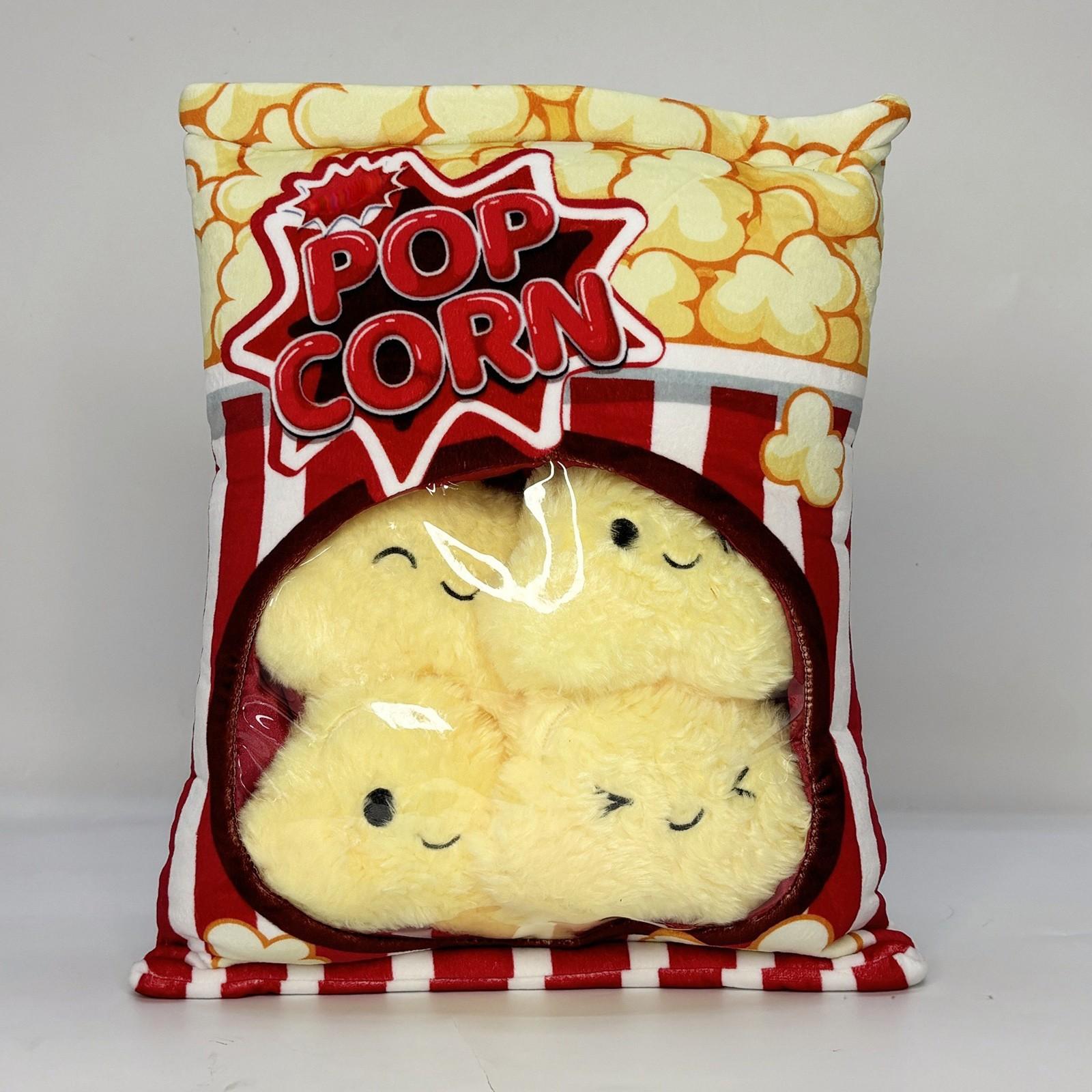 

Плюшевая игрушка динозавр, кукла-комбинация попкорна, детский подарок на день рождения, имитация куклы, кукла-подушка, подарок One Size