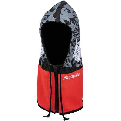 TsuriMusha Hoodica na krk Nákrčník Kombinácia s kapucňou Vetruodolná a Ochrana pred chladom & (Červená)