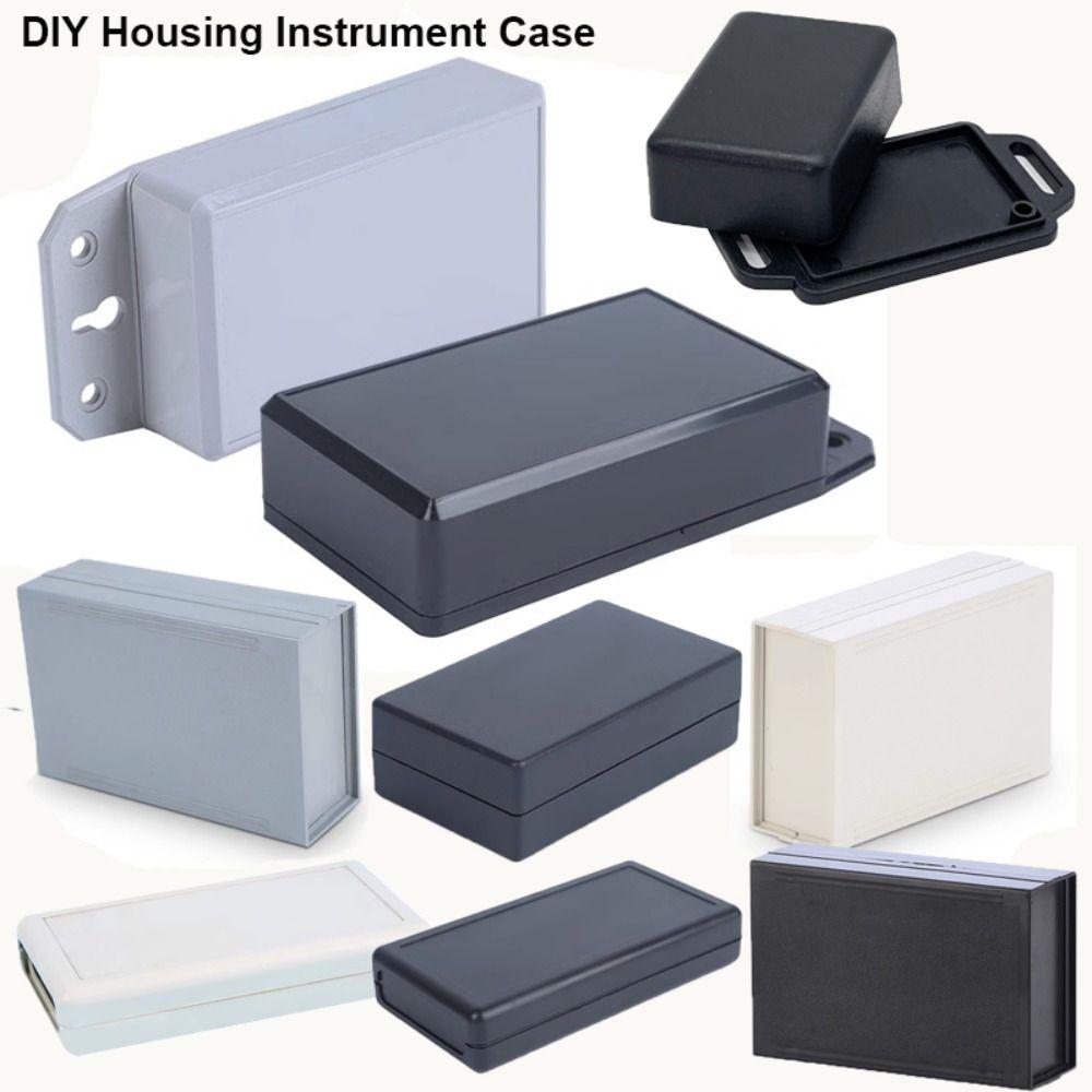 

Black White Enclosure Project Box Waterproof Storage Case New Electronic Home Supplies 51*36*20mm