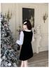 Spring 2026 Plus Size Sweet Temperament Two-Piece Slimming Dress