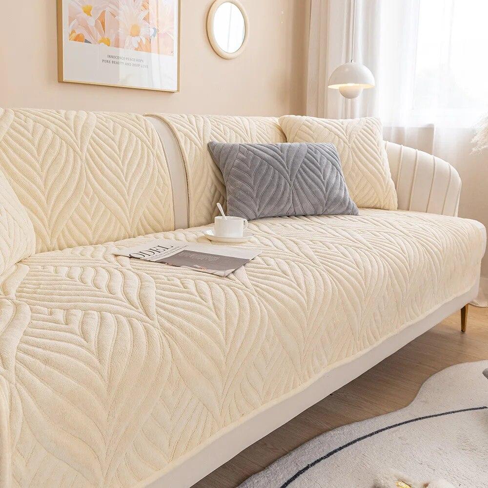 

Современная простая диванная подушка, однотонная короткая плюшевая подушка, чехол для подушки, чехол для дивана, нескользящий, утолщенный 70x70cm