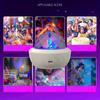 USB Powered Starry Sky Projector Lamp RGB Night Light Automatic Rotating Crystal Desk Lamp for Bedroom Kids Home Party Decor