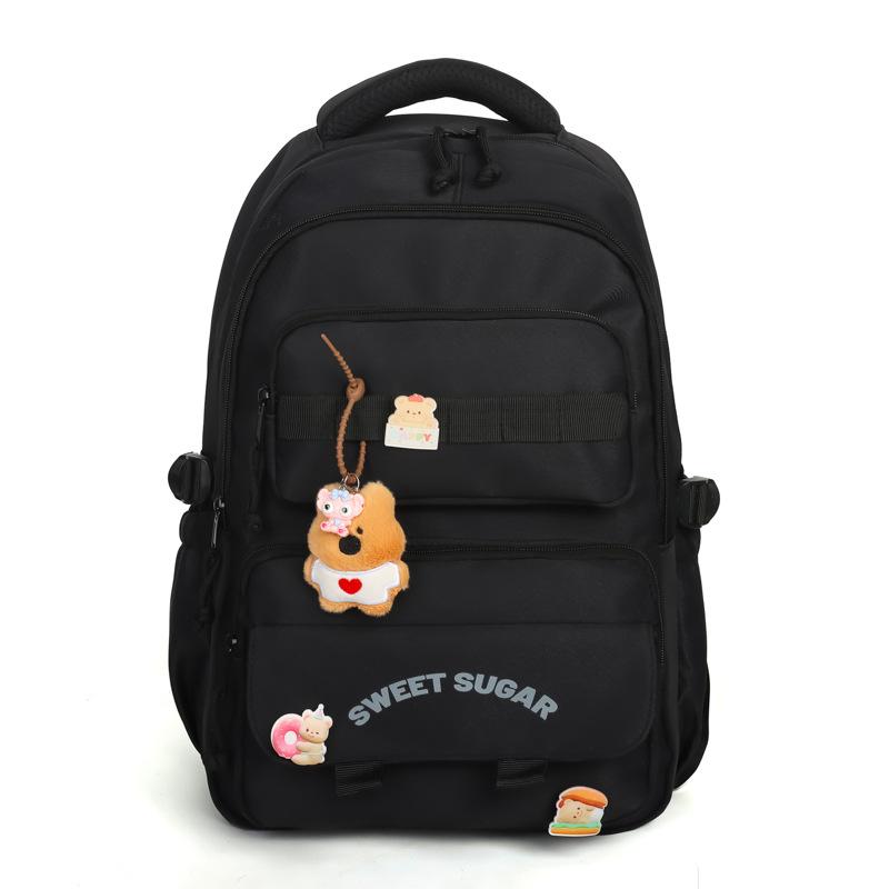 The Schoolbag Is Cute and Soft for Primary School Students In Grades 3 To 6. The Large-capacity Schoolbag Is Light and Burdensome. Versatile Casual